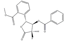 (2R)-2-脫氧-2-氟-2-甲基-D-赤式戊糖酸 GAMMA-內酯 3,5-二苯甲酸酯